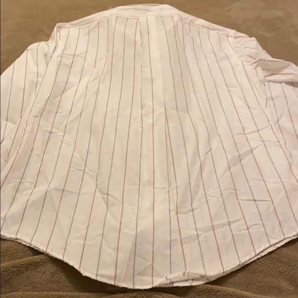 White Striped Dress Shirt - Picture 5 of 6